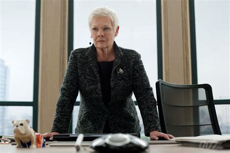 Judi Dench As M Skyfall Jamesbond Bond James Bond New