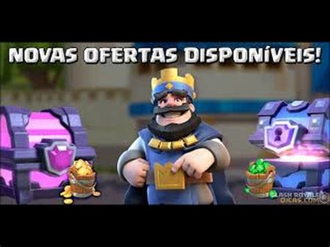 COMPREI TODA A OFERTA DA SORTE NO CLASH ROYALE YouTube