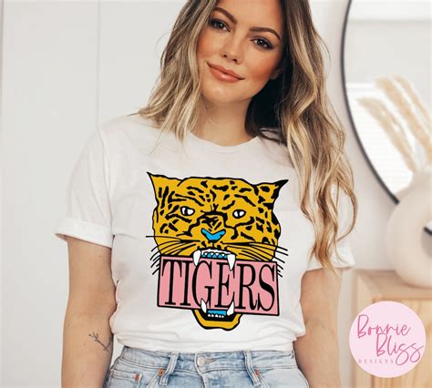 Tiger Shirt Tiger Fan Shirt Tiger Mascot Shirt Tiger Spirit Shirt