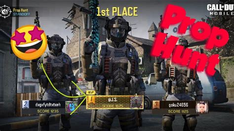 Call Of Duty Mobile Prop Hunt Multiplayer Gameplay Standoff Map