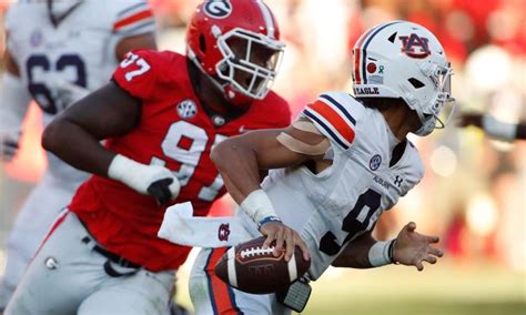 Georgia vs. Auburn: How to watch online, live stream info, game time ...