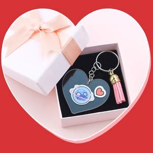 Amazon YETOOME Acrylic Heart Keychain Blanks 120 Pcs Clear Heart