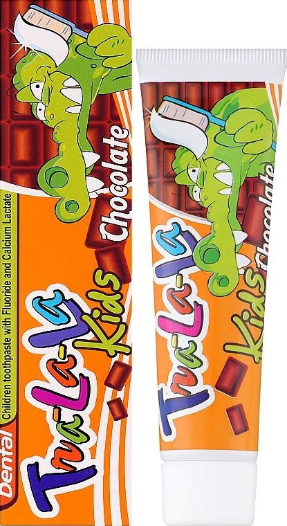Зубная паста "Chocolate" для детей - Dental Tra-La-La Kids Toothpaste ...