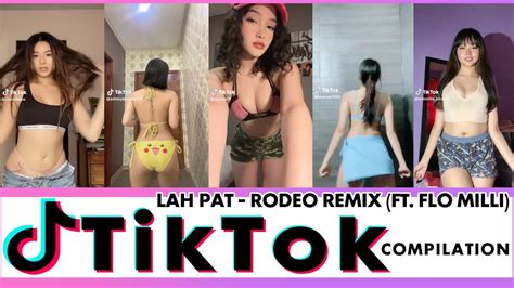 LAH PAT RODEO REMIX FT FLO MILLI TIKTOK COMPILATION NEW TIKTOK