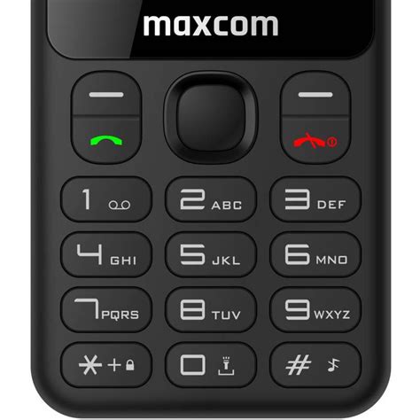 Telefon Mobil Maxcom Mm Dual Sim G Black Pc Garage