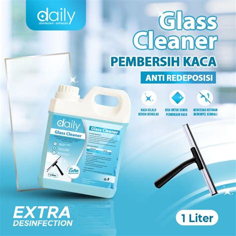 Jual Daily Pembersih Kaca Glass Cleaner Konsentrat Liter Shopee