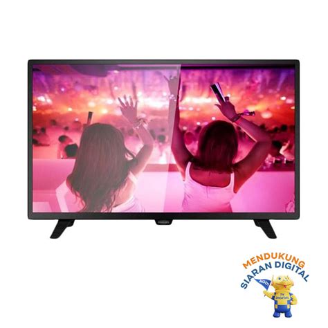 Jual Philips 32pht4002s70 Dvb T2 Digital Tv Led Black 32 Inch Di