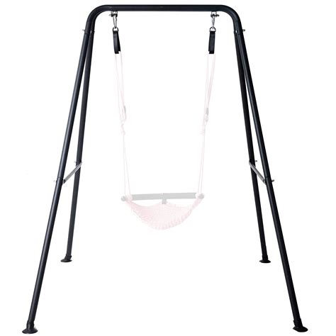 Hi-Na Metal Frame Full Steel Swing Stand, Hold up to 440 lbs, Outdoor