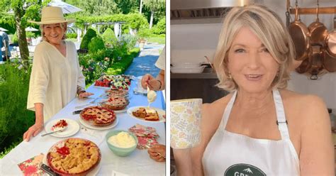 Holy Smock Nude Martha Stewart 81 Promotes Coffee Brand Wearing ONLY An Apron MEAWW