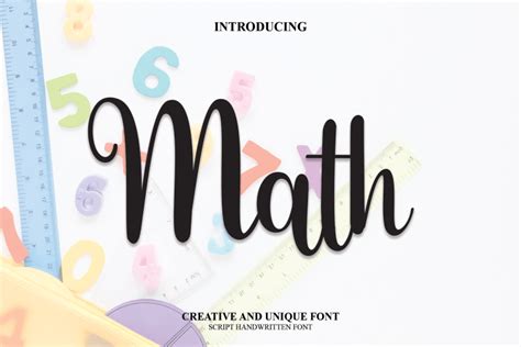 Math Font Free Download - FreeFontDL