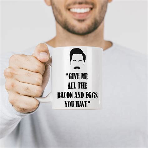 Ron Swanson Mug Ron Swanson Quote Unique Ts For Guys Parks And