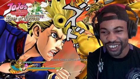 Jojos Bizarre Adventure Eyes Of Heaven All Unique Dual Heat Attacks Reaction Youtube