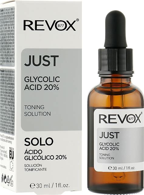 Glycolic Acid Revox Just Glycolic Acid Toning Solution Makeup Uk