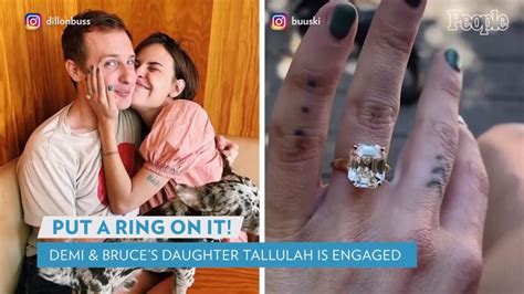 See Tallulah Willis' Enormous Emerald Engagement Ring from Fiancé