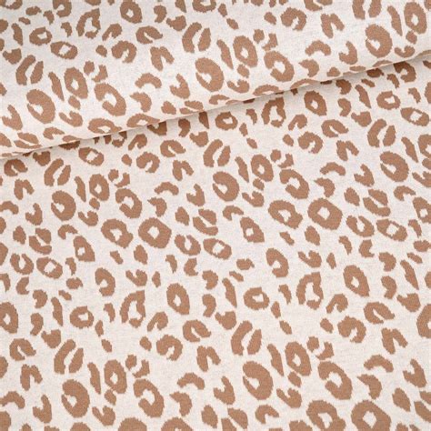 Bio Jacquard Leo Oatmilk Von Stoffonkel N Hli