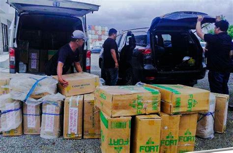 Boc Seizes P Million Smuggled Cigarettes In Iligan