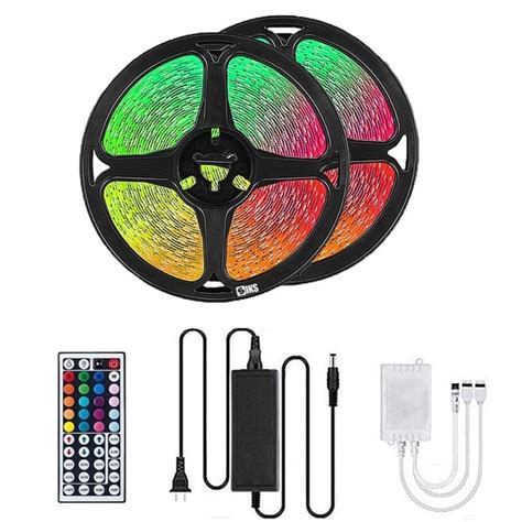 Kit Banda Led 5050 Rgb Siks Wi Fi Interior Ip20 Control Din Telefon