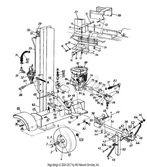 Huskee 28 Ton Log Splitter Parts Manual Reviewmotors Co