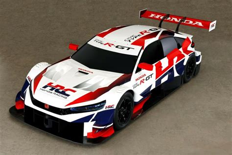 Honda Civic Type R Gt Concept Previews Super Gt Racer Carscoops