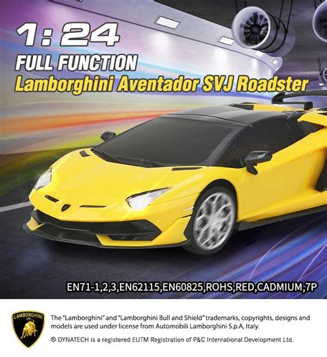 Scale Official Licensed Remote Control Vehicle Lamborghini