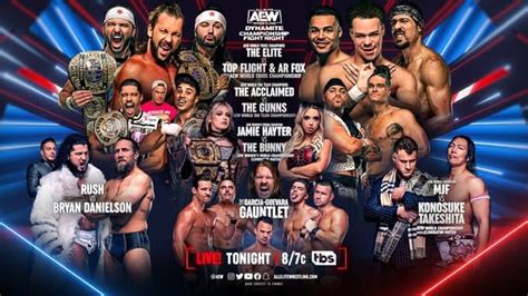 Aew Dynamite Preview Titles On The Line In Championship Fight Night