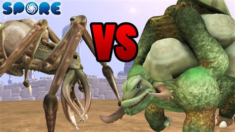 Scylla Vs Methuselah Titan Arena S E Spore Youtube