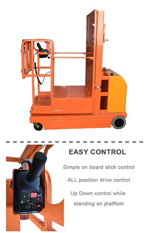 Tangga Semi Dan Full Electric 4 Meter Aerial Order Picker