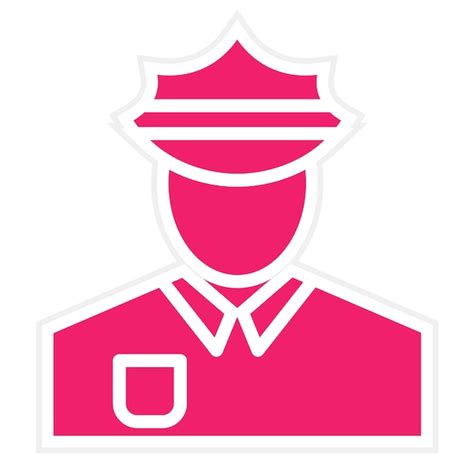 Premium Vector Vector Design Police Icon Style