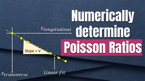 How To NUMERICALLY Determine Poisson Ratios In Abaqus YouTube