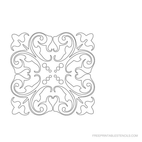 Free Printable Decorative Stencils - FREE PRINTABLE TEMPLATES