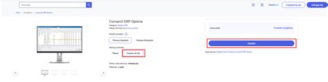 Zam Wienie Us Ugi Comarch Erp Optima W Chmurze Standard Przez Klienta