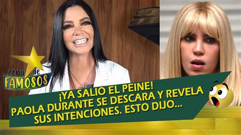 Paola Durante Se Descara Y Dice Que Es Lo Que Quiere De Amazon Por