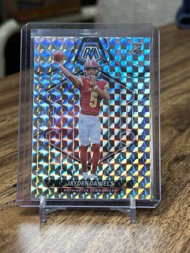 Panini Mosaic Silver Mosaic Prizm Jayden Daniels Rc Ebay