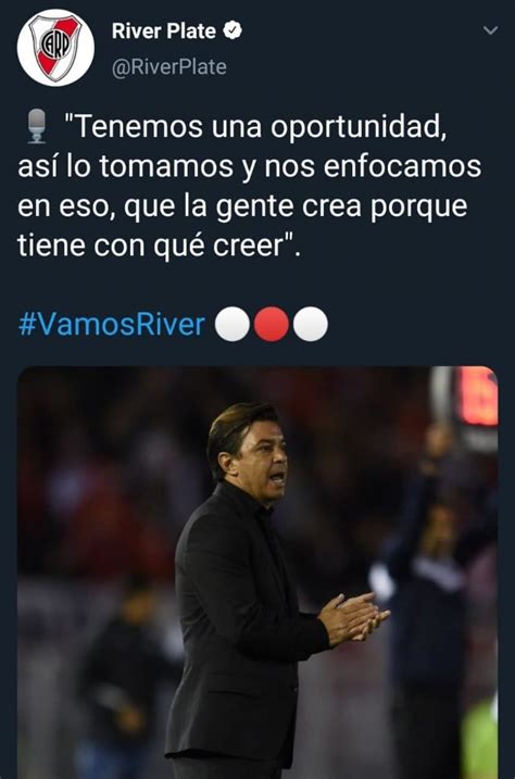 A Dos A Os De La Frase Que Marc Al River De Gallardo Que La Gente