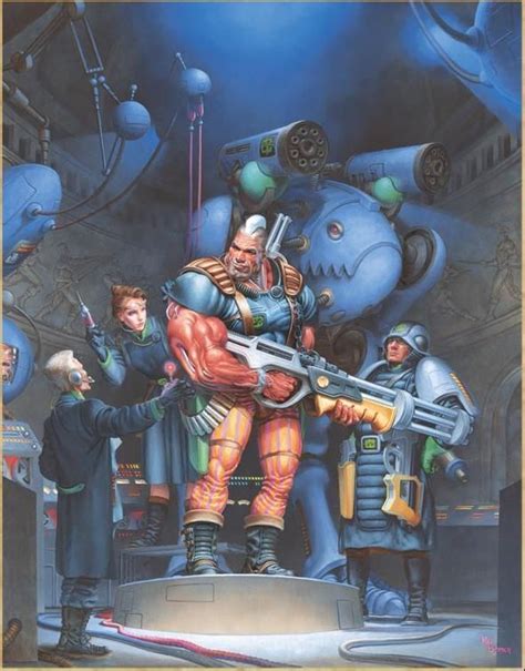 Paul Bonner Doom Trooper Mutant Chronicles Scifi Fantasy Art Sci