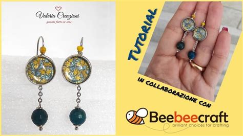 Tutorial Orecchini Assemblati In Collaborazione Con Beebeecraft