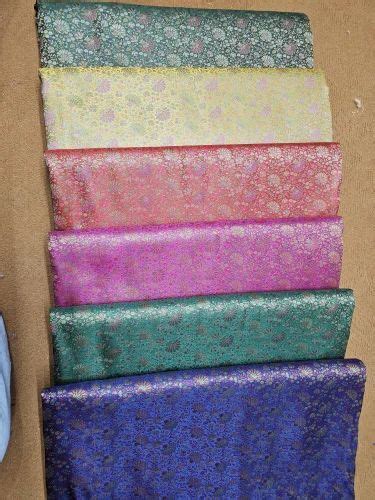 Banarsi Silk Resham Brocade Fabrics At Rs Meter Banarasi Brocade