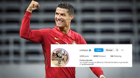 Instagram Cristiano Ronaldo Alcança 600 Milhões De Seguidores Arquivo Oculto