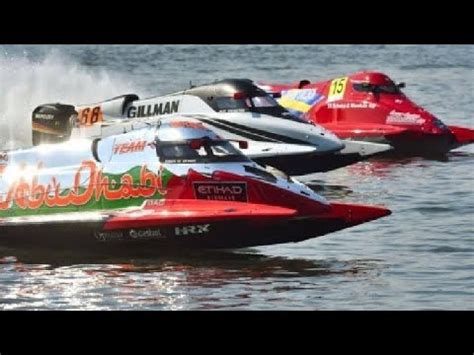 F1 Aksi Pembalap F1 Power Boat Danau Toba Laketoba YouTube