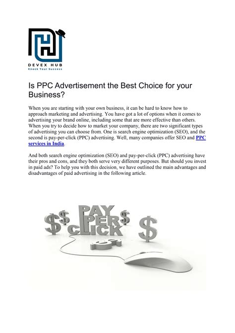 PPC Services In India Devex Hub By Devex Hub Issuu