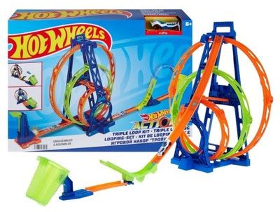 Hot Wheels Track Build Zestaw Potr Jna P Tla Glc