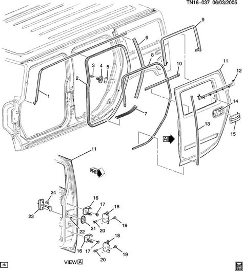 Hummer H Rh Rear Door Hinge Fits Upper Or Lower New