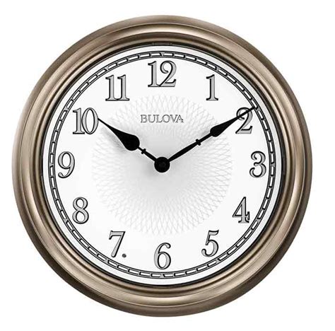 Bulova C4826 Light Time Illuminated Indoor Outdoor Wall Clock