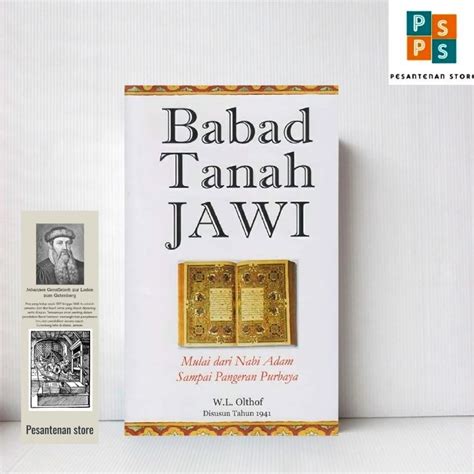 Jual Buku Original Babad Tanah Jawi Buku Sejarah Tanah Jawa Buku Kita