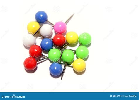 Map Pins Stock Image Image Of Stationery Color Business 6526793