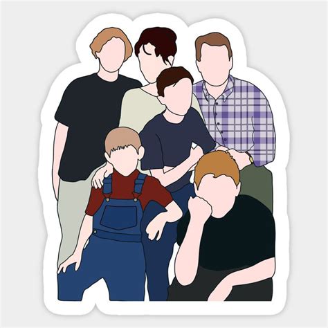 Funny Stickers Custom Stickers Malcom The Middle Favorite Tv Shows