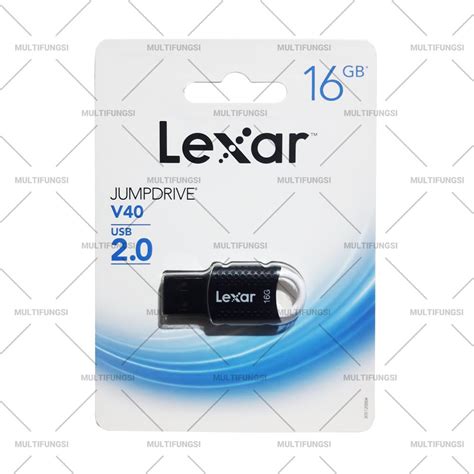 ORIGINAL LEXAR FLASHDISK 16GB JumpDrive V40 USB Flash Drive Shopee