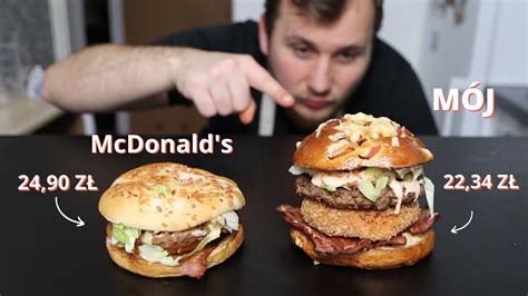 Pot Ny Burger Drwala Ta Szy Ni W Mcdonald S Youtube