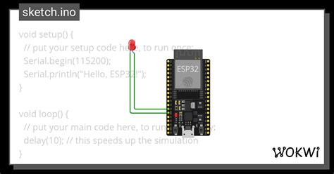 PWM LED Dimmen Without Button In Python Wokwi ESP32 STM32 Arduino