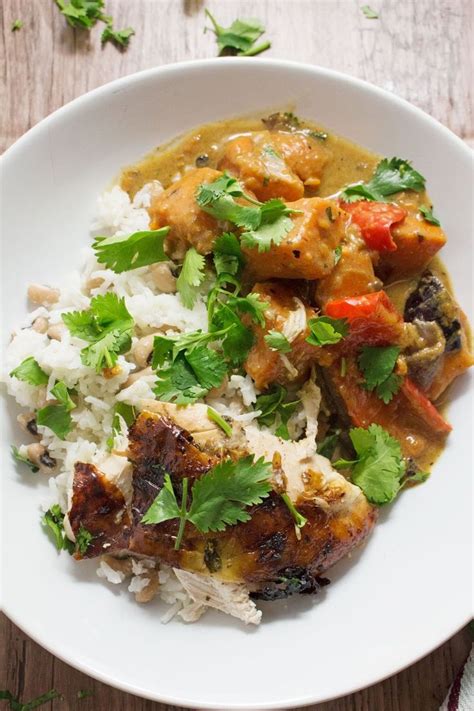 This Jerk Roasted Chicken Is Coated In Jerk Spice Paste Before Roasting